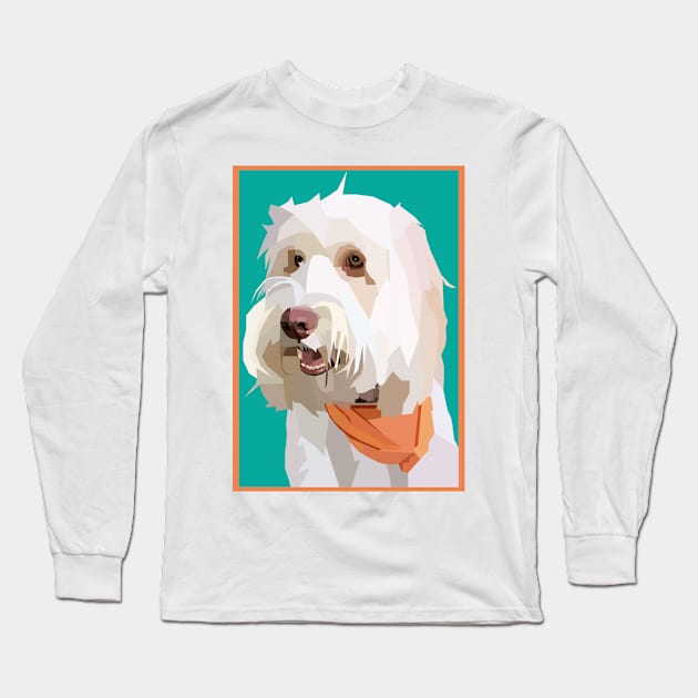 Australian Labradoodle Cute Long Sleeve T-Shirt by jrepkin